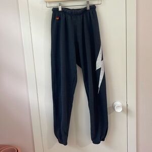 aviator nation charcoal bolt sweatpants!!!